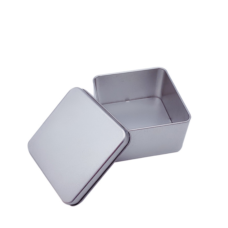 Négyzetes ón doboz (93mm * 93mm * 55mm)